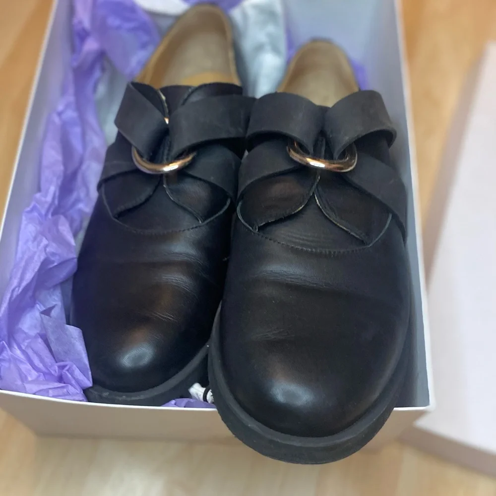 NWT MM6 Maison Margiela Elastic Strap Derby Oxfords - Size 40